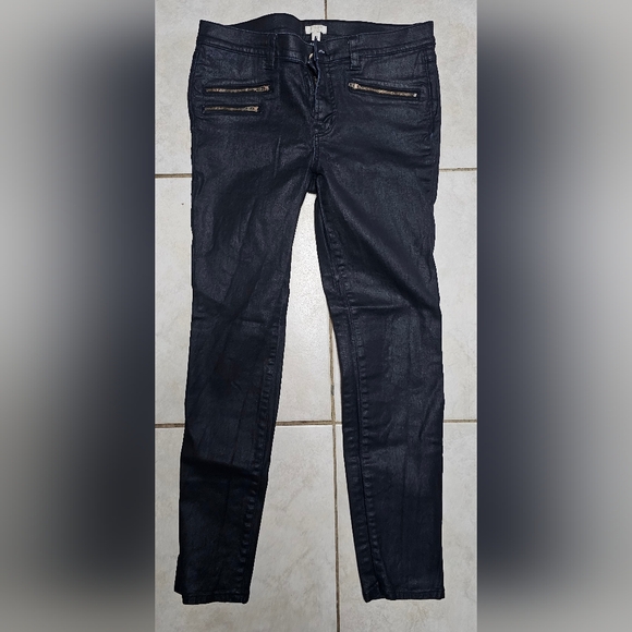 J crew waxed low rise skinny ankle jeans 29 - Picture 1 of 5